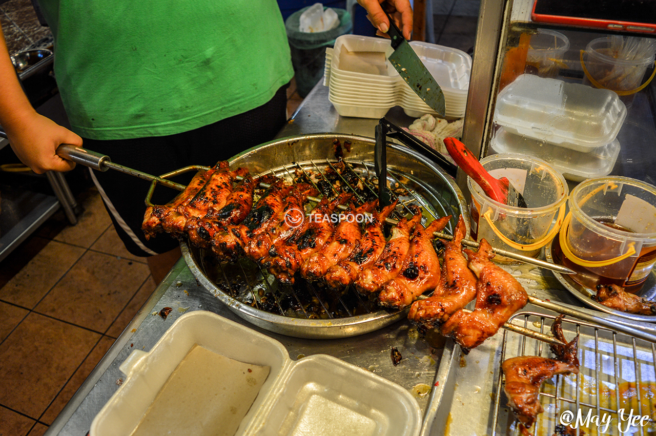 SUPPER 101 HANS BBQ CHICKEN WINGS STALL CHICKEN WINGS MAKING (4)
