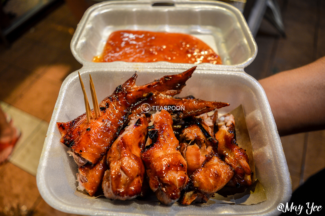 SUPPER 101 HANS BBQ CHICKEN WINGS STALL CHICKEN WINGS