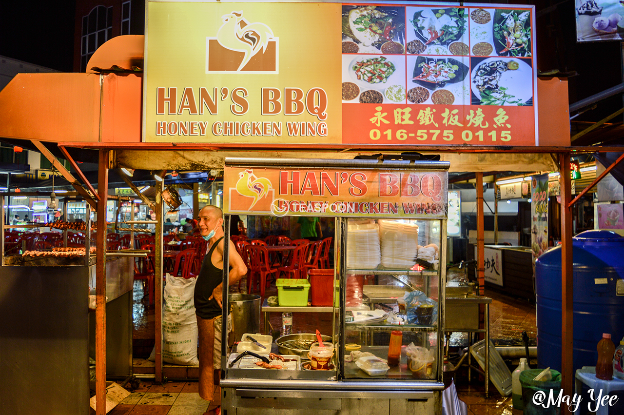 SUPPER 101 HANS BBQ CHICKEN WINGS STALL