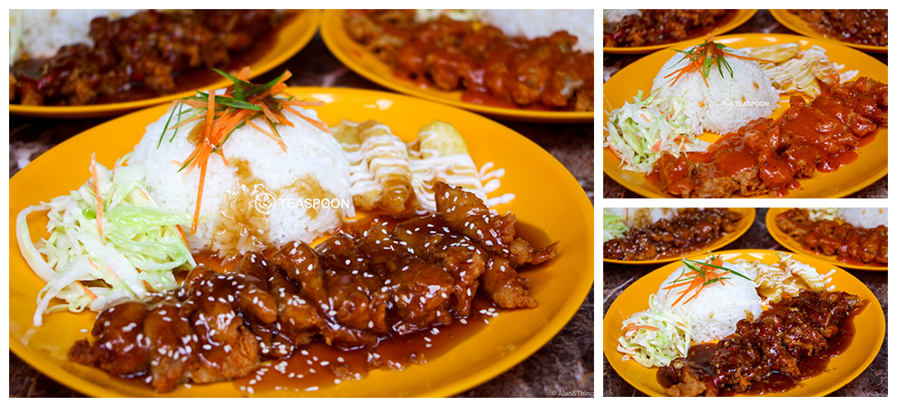 Kl chicken chop rice