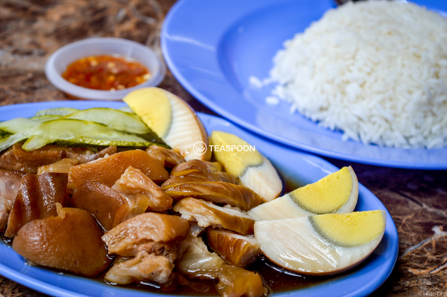 Kueh chap and pork leg rice (2)