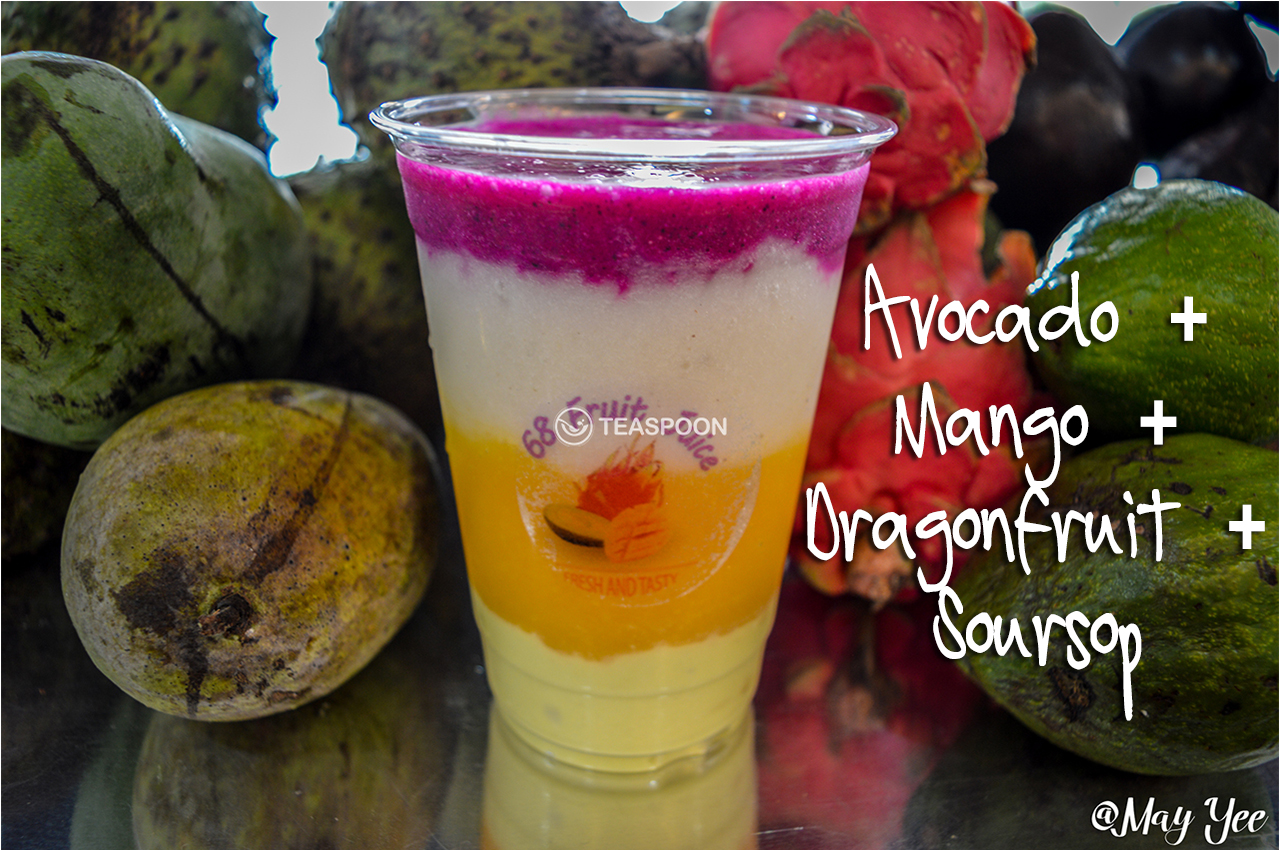 AVOCADO MANGO DRAGONFRUIT SOURSOP
