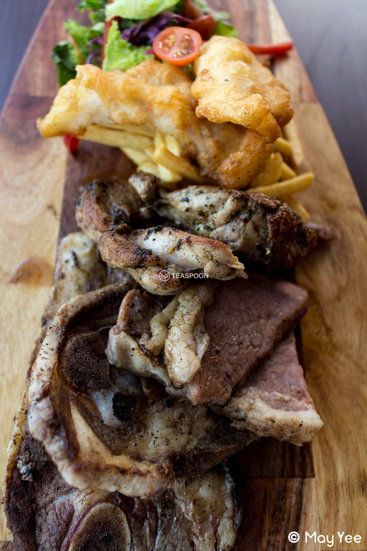 Mix platter (1-2 pax) Chicken, Lamb, Fish, Beef (6)