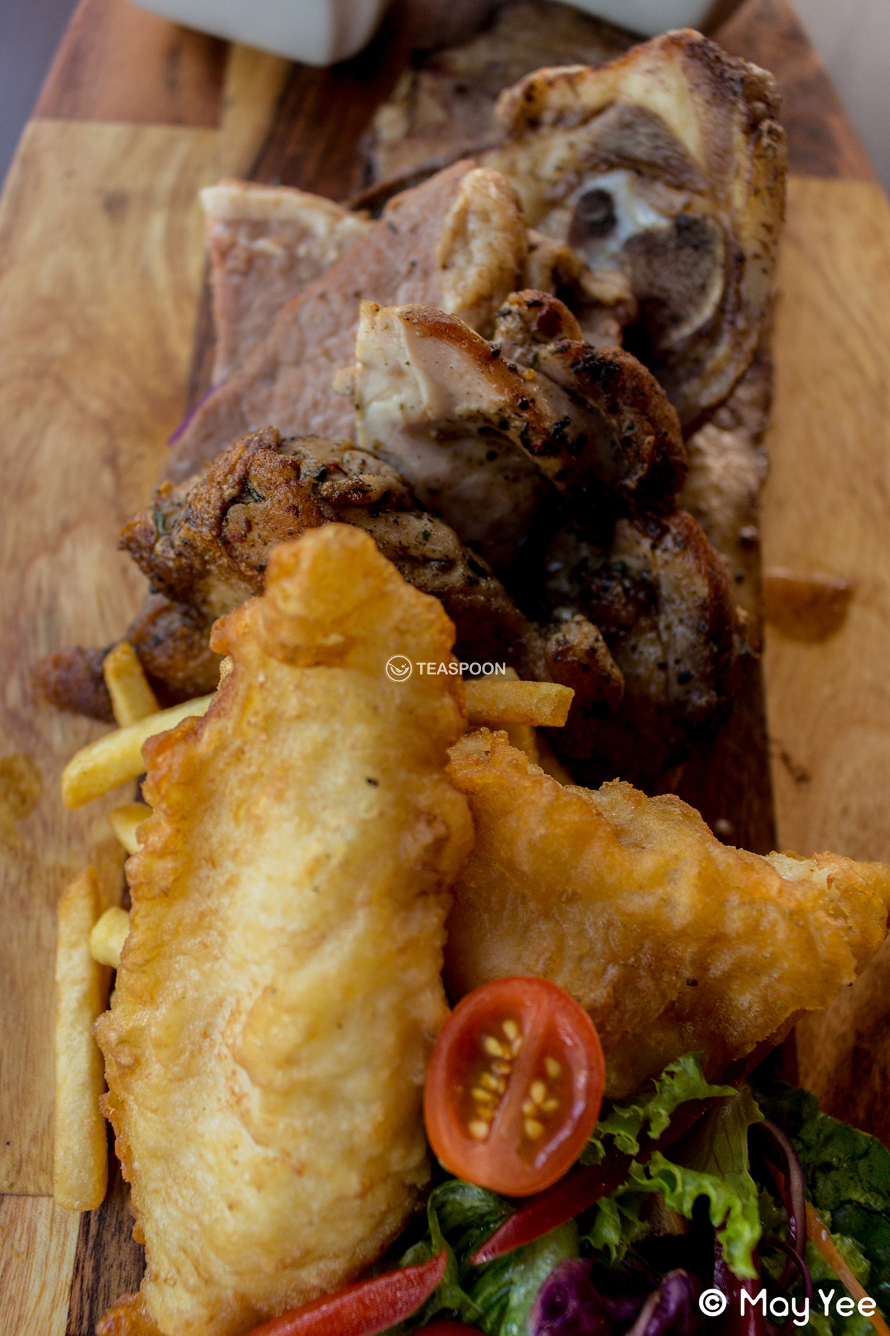 Mix platter (1-2 pax) Chicken, Lamb, Fish, Beef (8)
