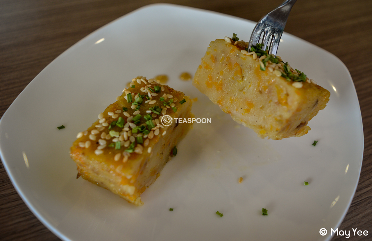 [Steam Savory Pumpkin Kueh]
