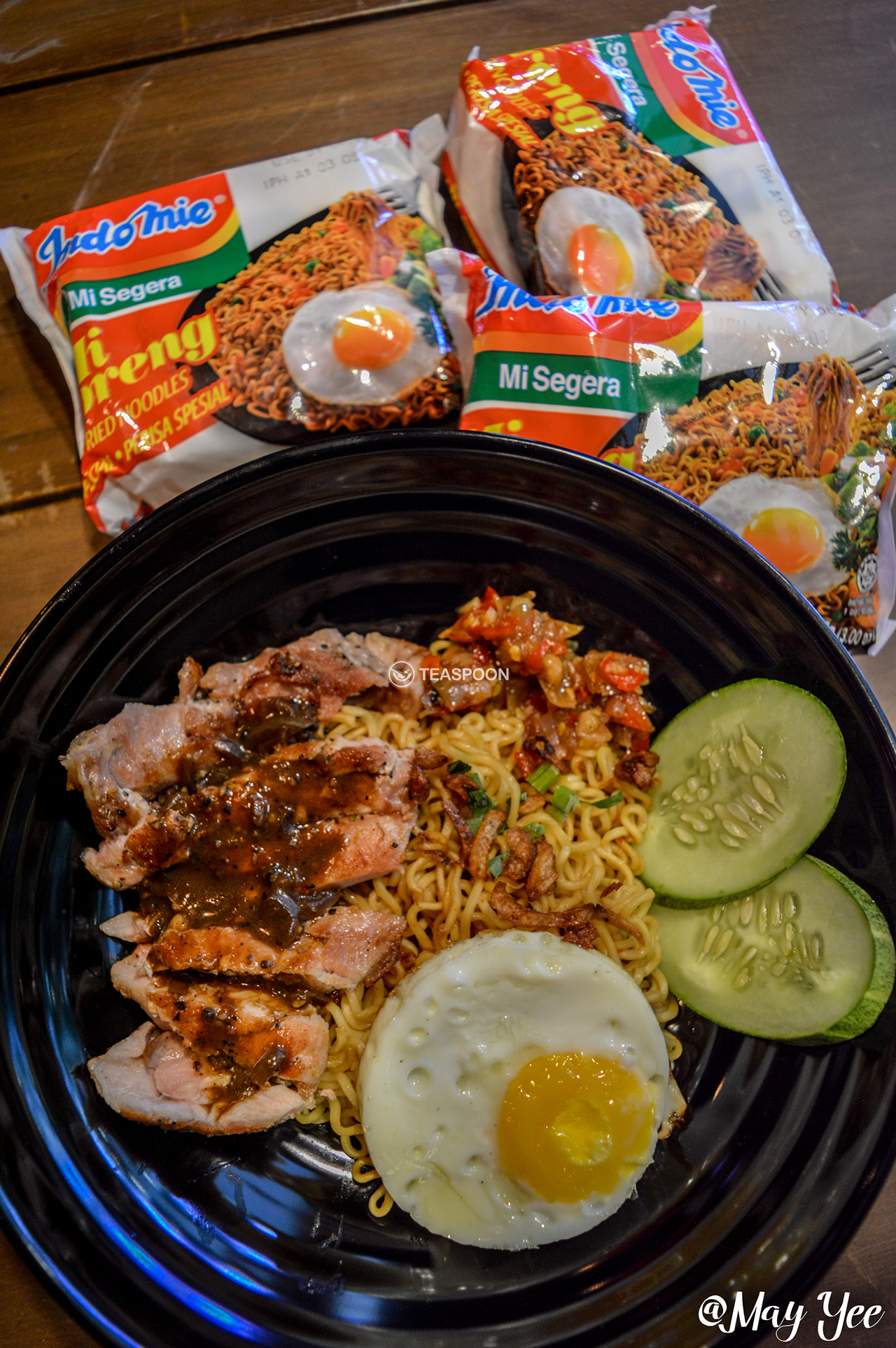 Mee using Indomie