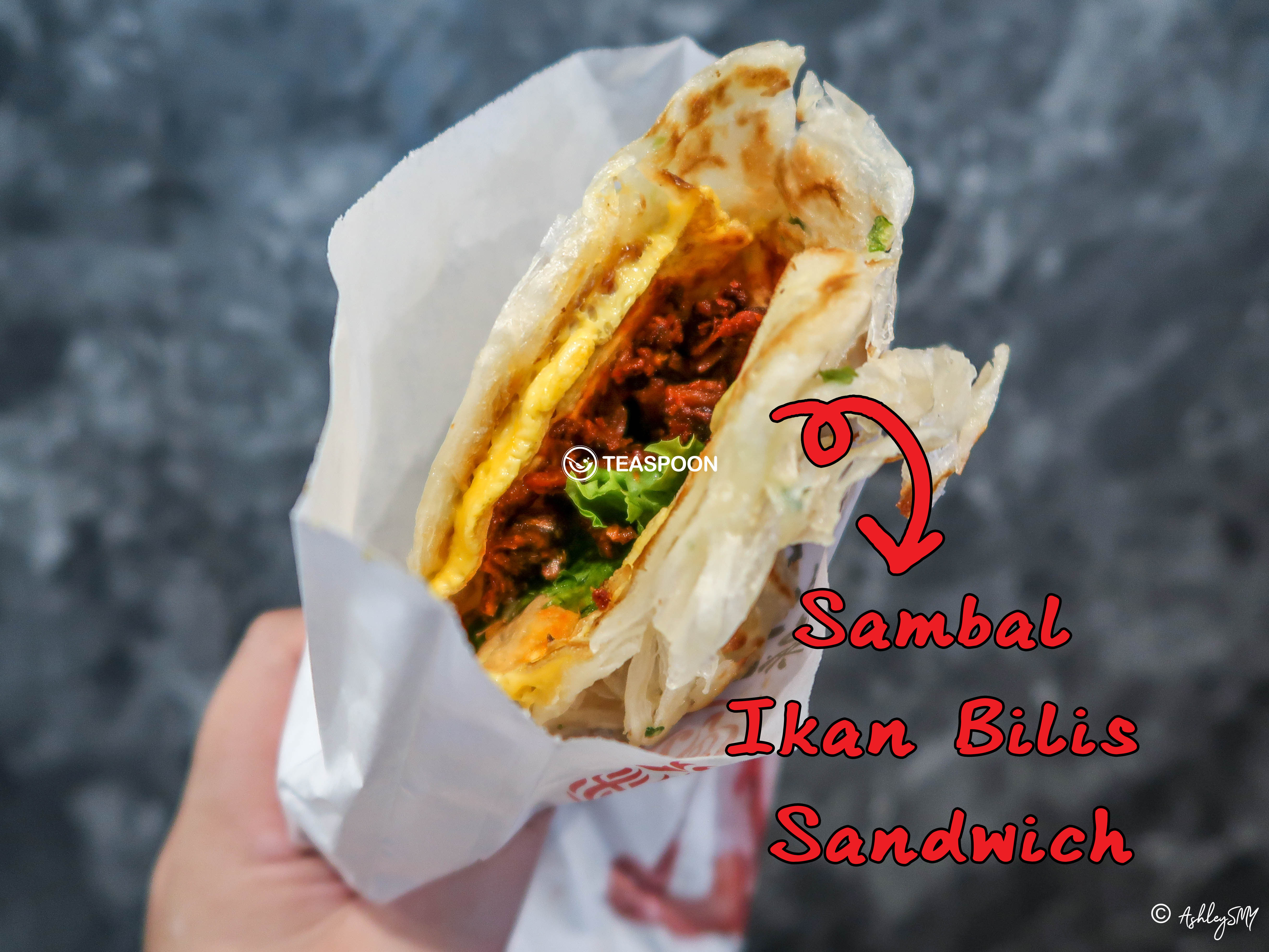 Sambal Ikan Bilis Sandwich