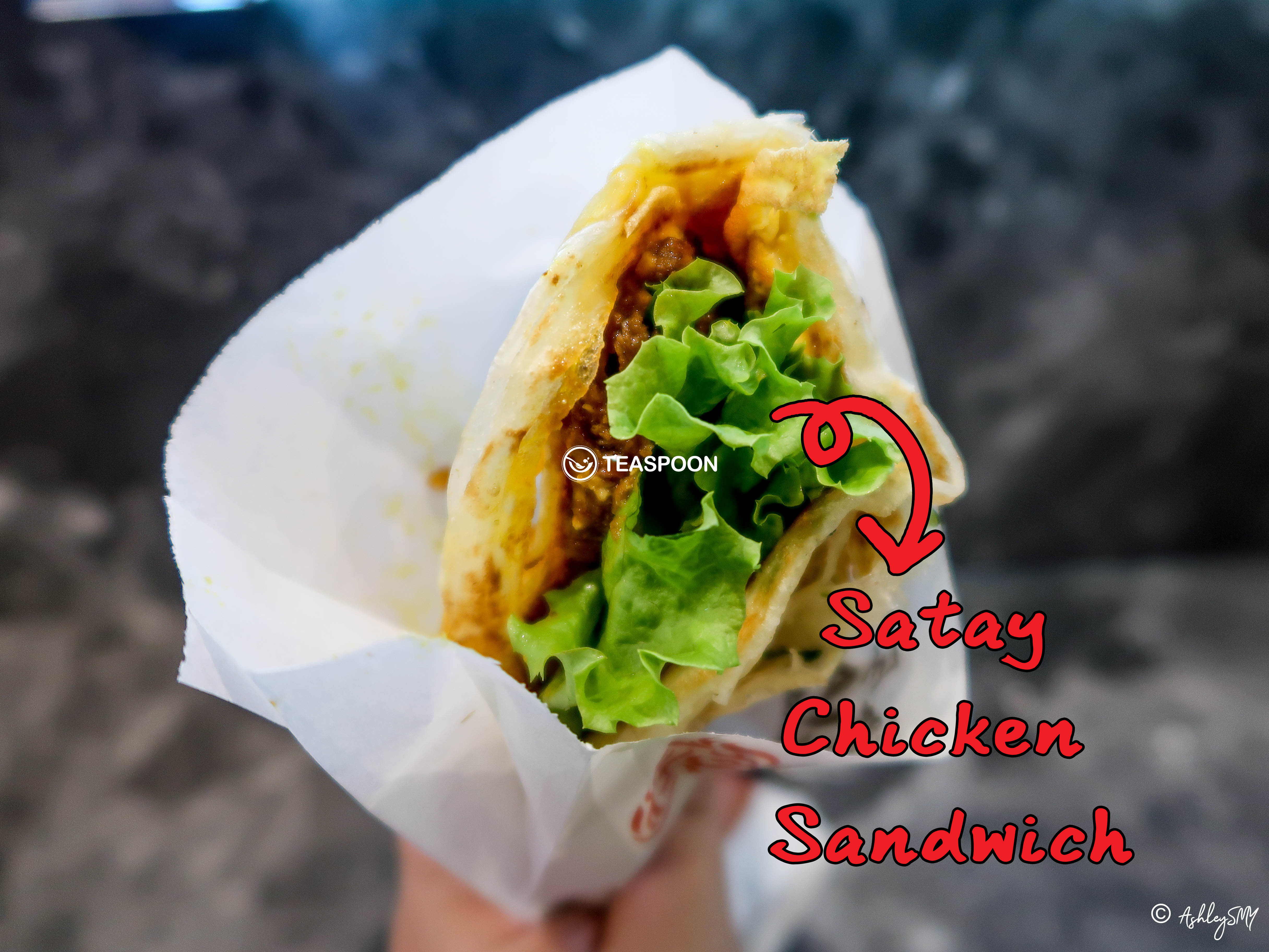Satay Chicken Sandwich