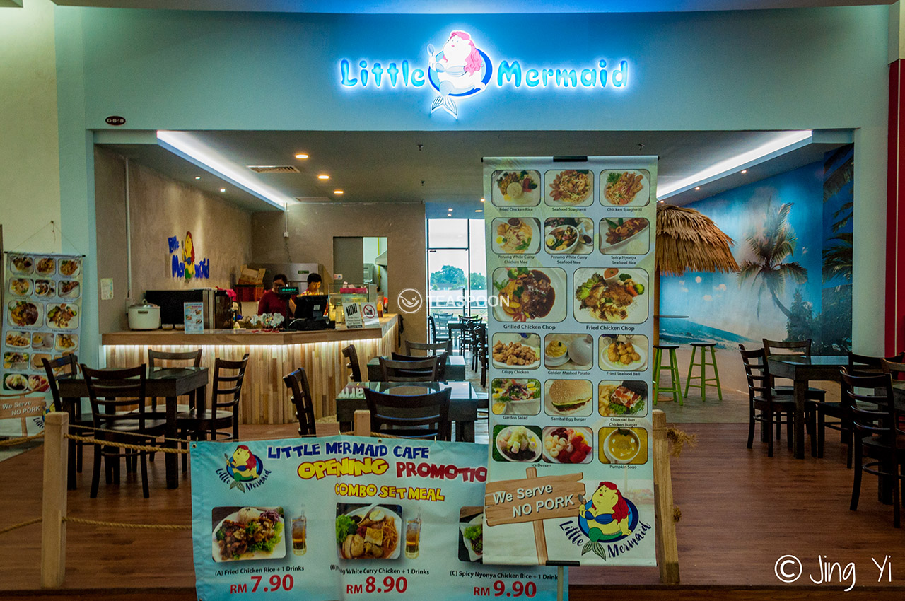 Kuching Themed Restaurant Little Mermaid Cafe Teaspoon
