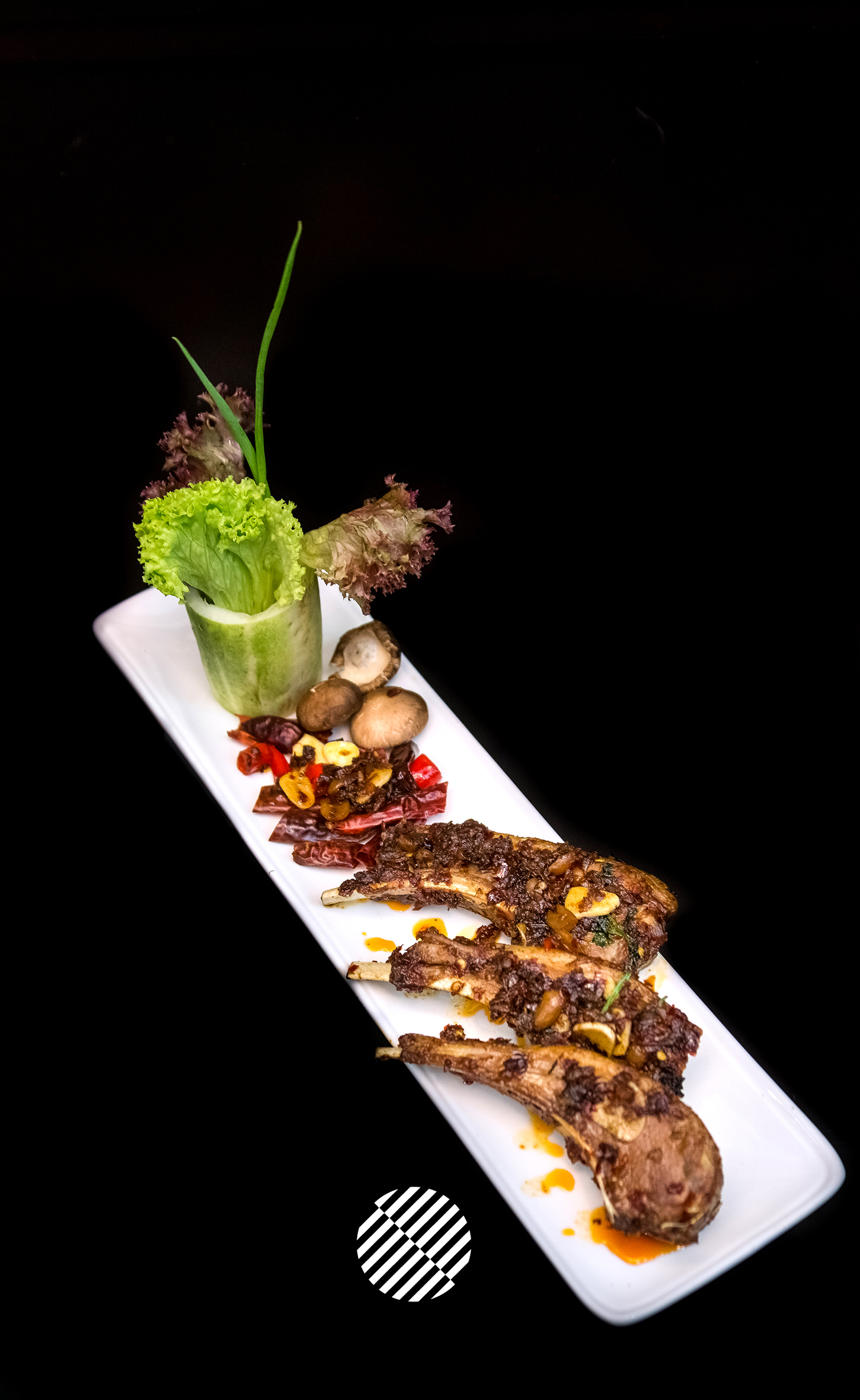 Lamb Rack Sichuan Style