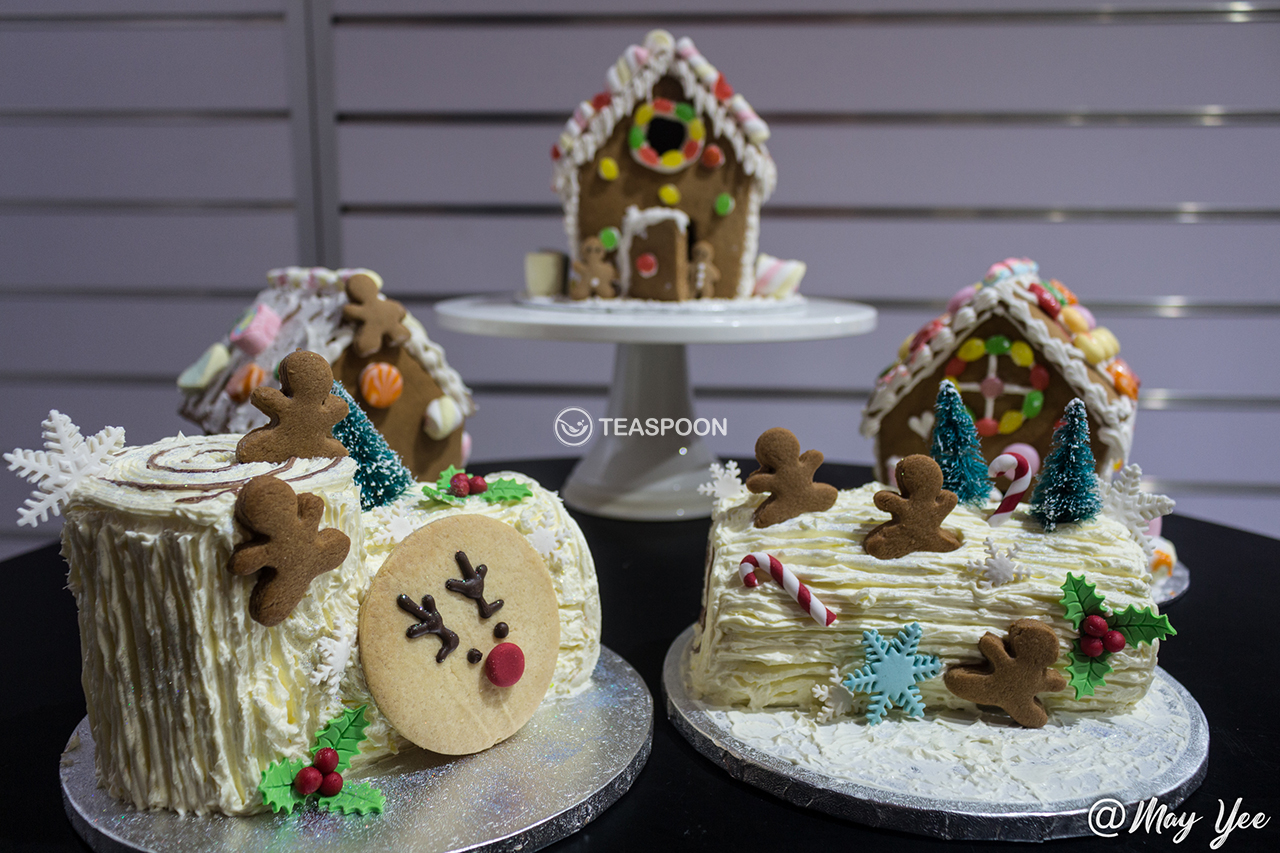 All Gingerbread Houses & Log Cakes