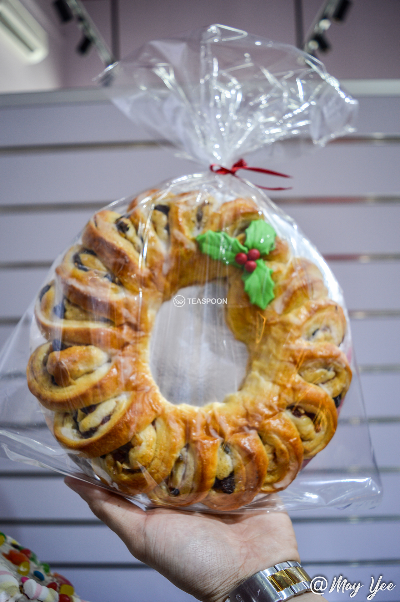 Xmas Wreath Sweet Roll (2)