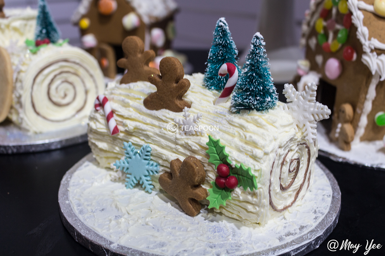 Xmas log cakes 1