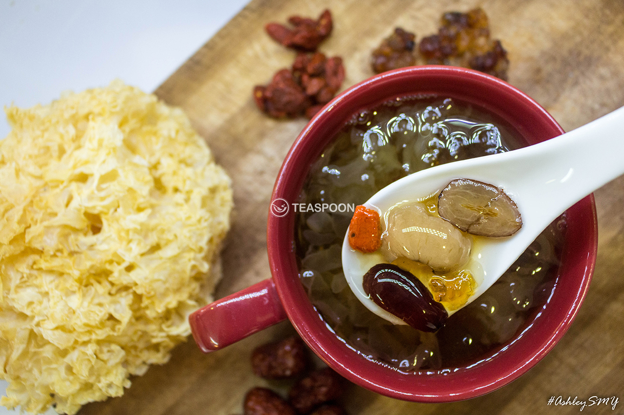 Peach Resin White Fungus & Red Dates Soup (2)