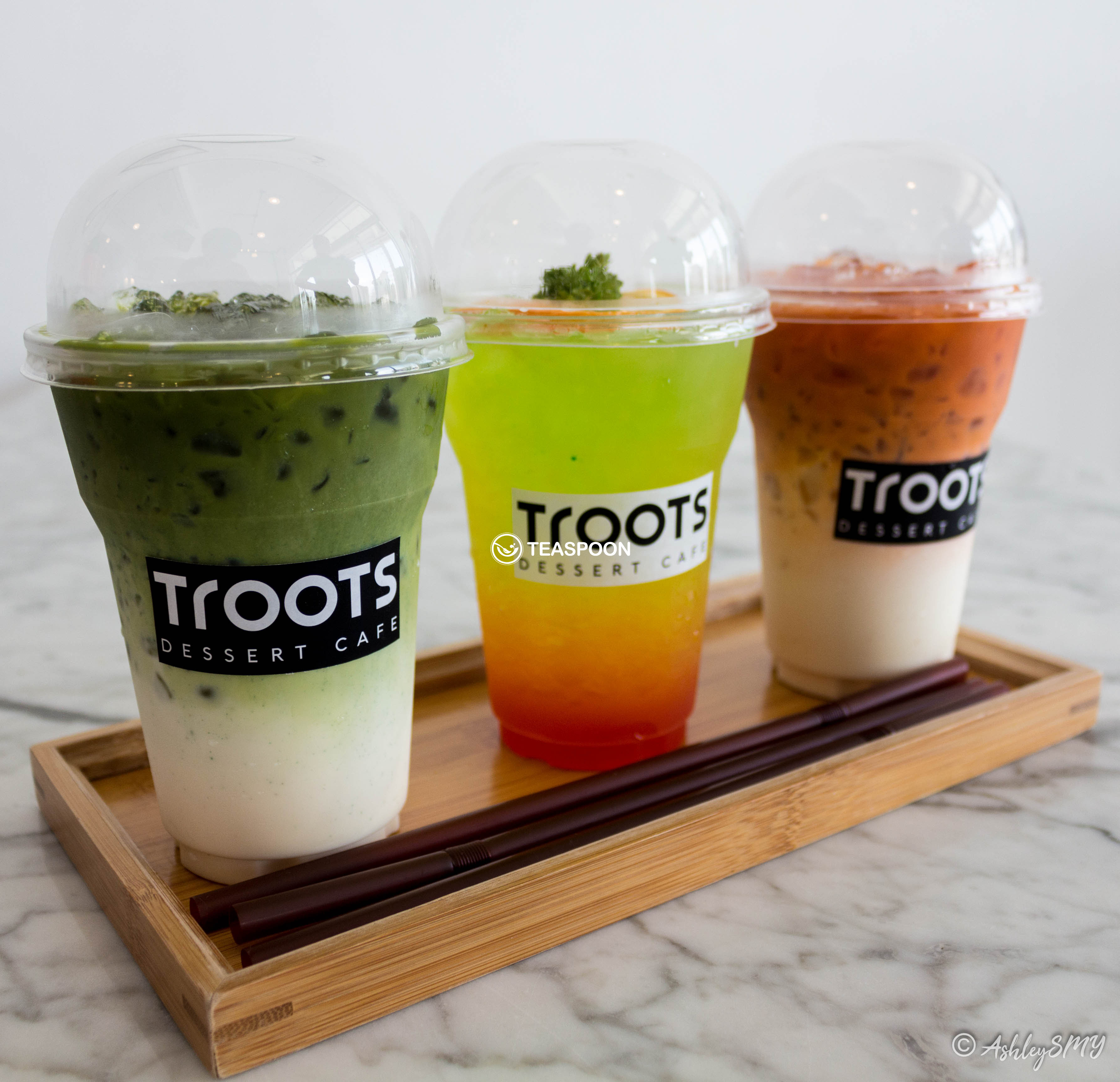 Green Thai Tea, Rainbow, Red Thai Tea