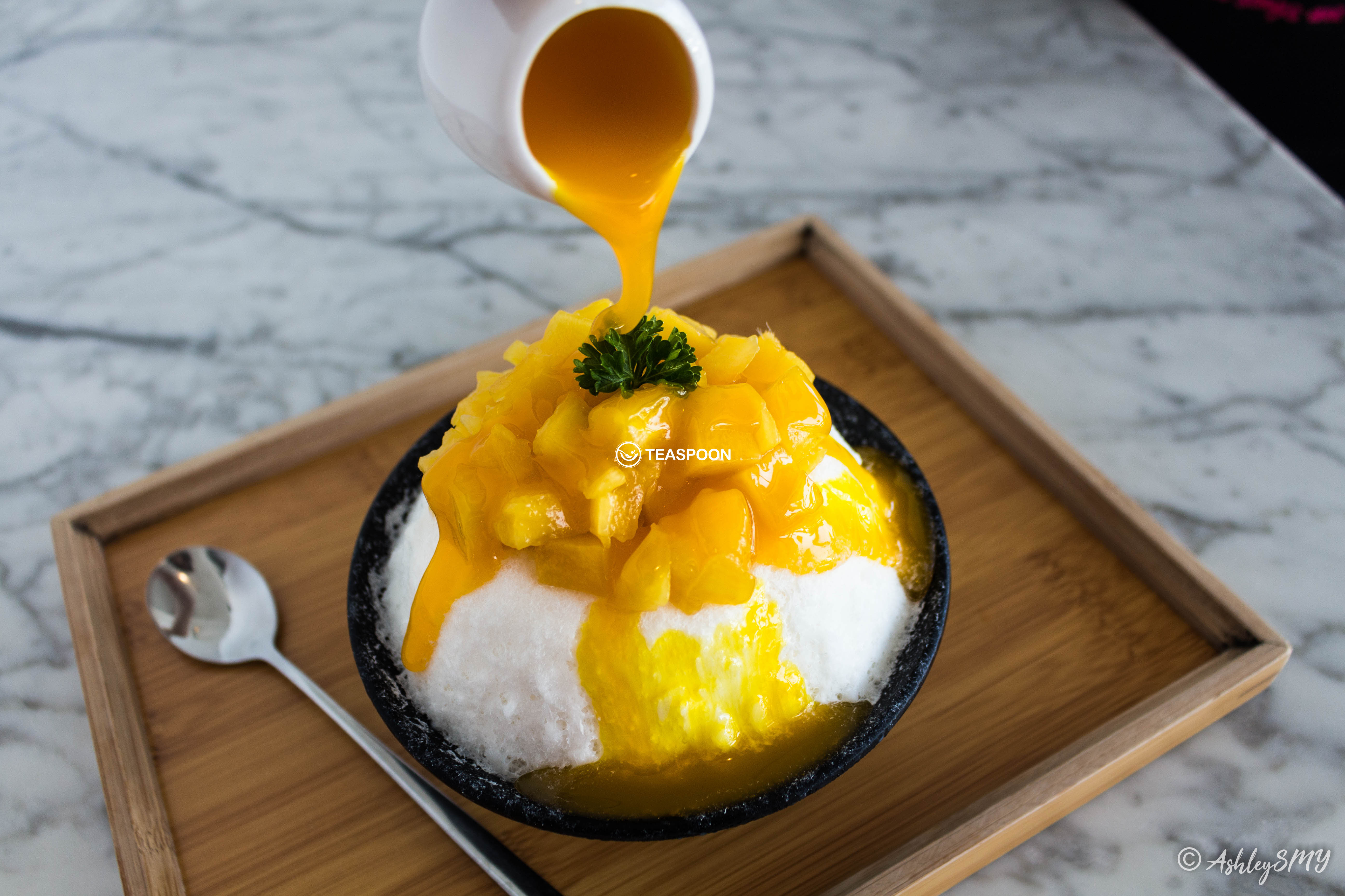 Mango Cheesecake Bingsu (2)