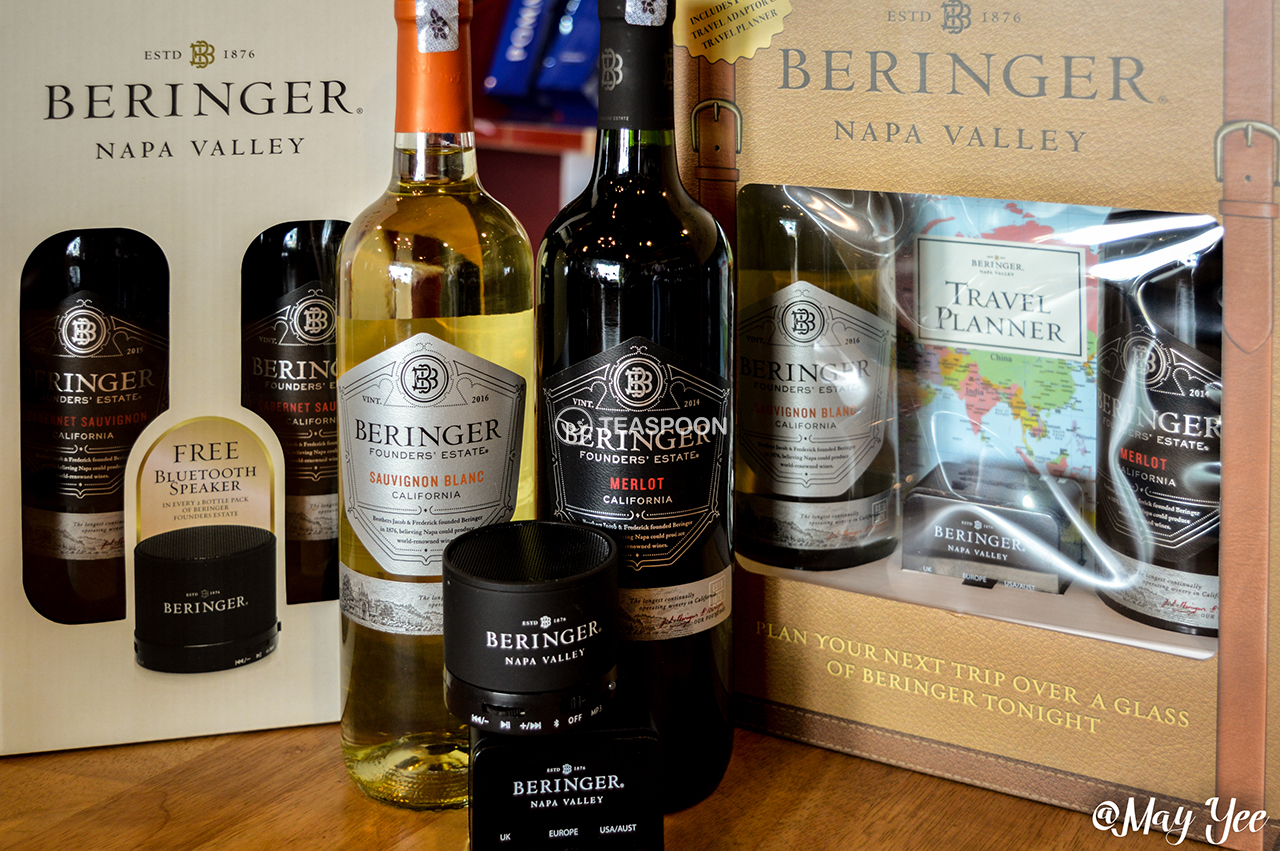 Beringer  Founders  Estate  Cabernet  Sauvignon,  Chardonnay and Merlot