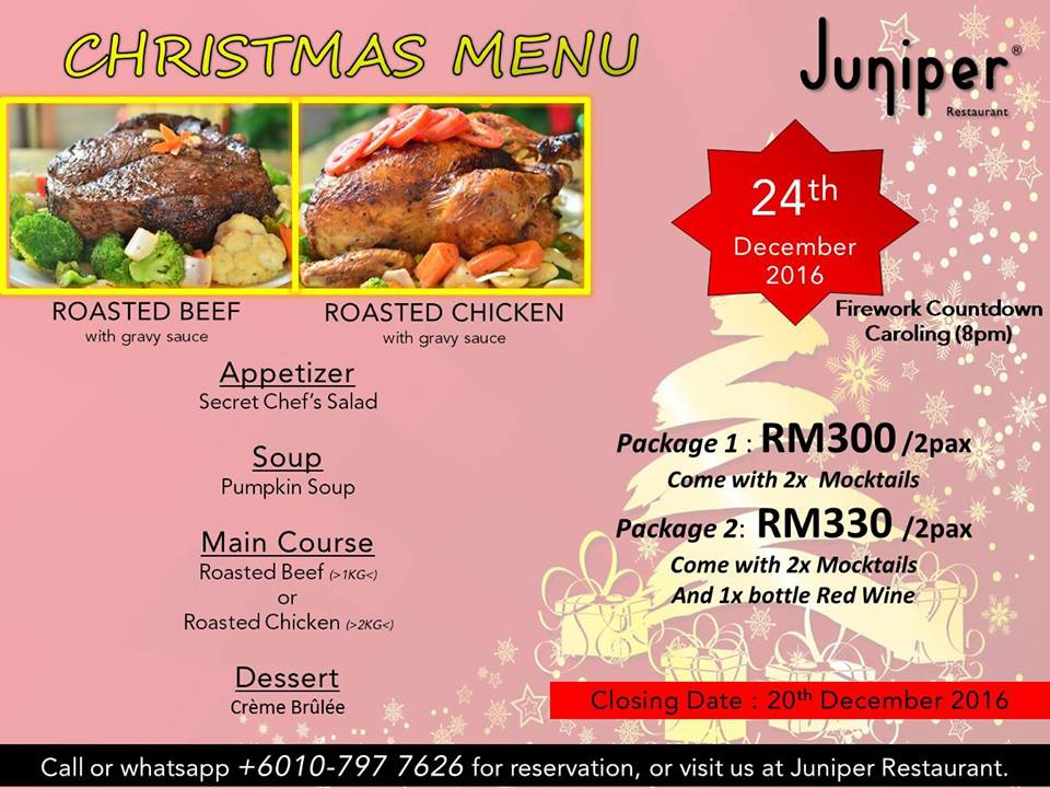 【Kuching Christmas Promotions】 Teaspoon